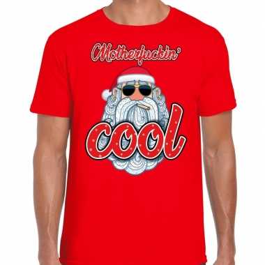 Fout kerstrui stoere kerstman motherfucking cool rood man