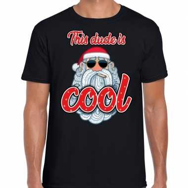Fout kerstrui stoere kerstman this dude is cool zwart man